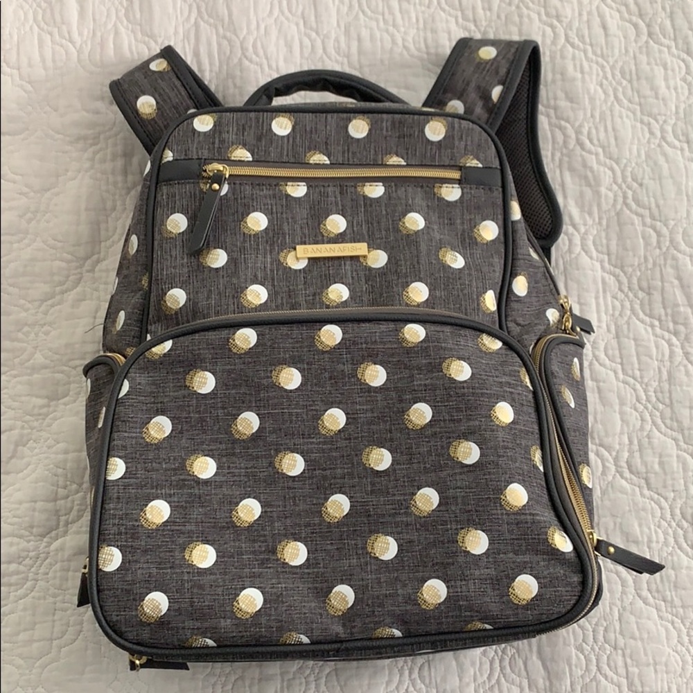 Banana Fish Pump Storage Backpack